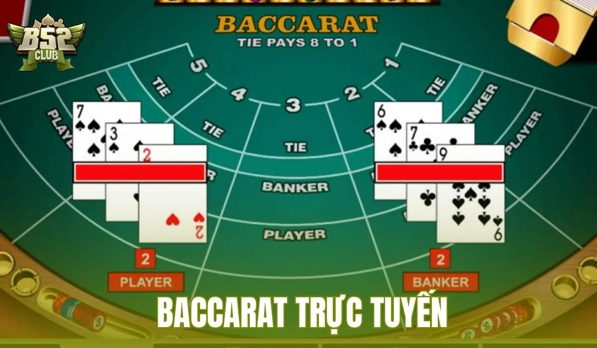 Baccarat Trực Tuyến - Luật Chơi Và Vào Sảnh B52Club