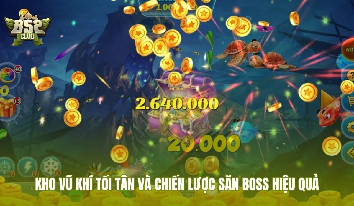 Chiến lược ghép vũ khí theo từng loại boss trong Tỷ Phú Đại Dương